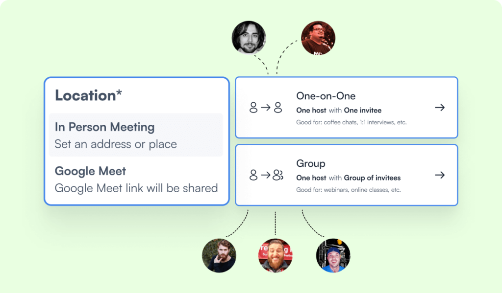 multiple meeting location