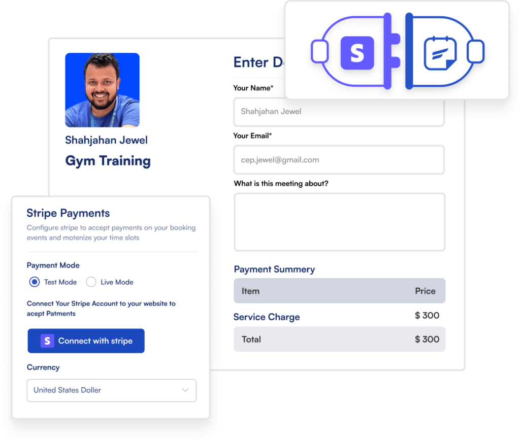 fluentbooking stripe integration