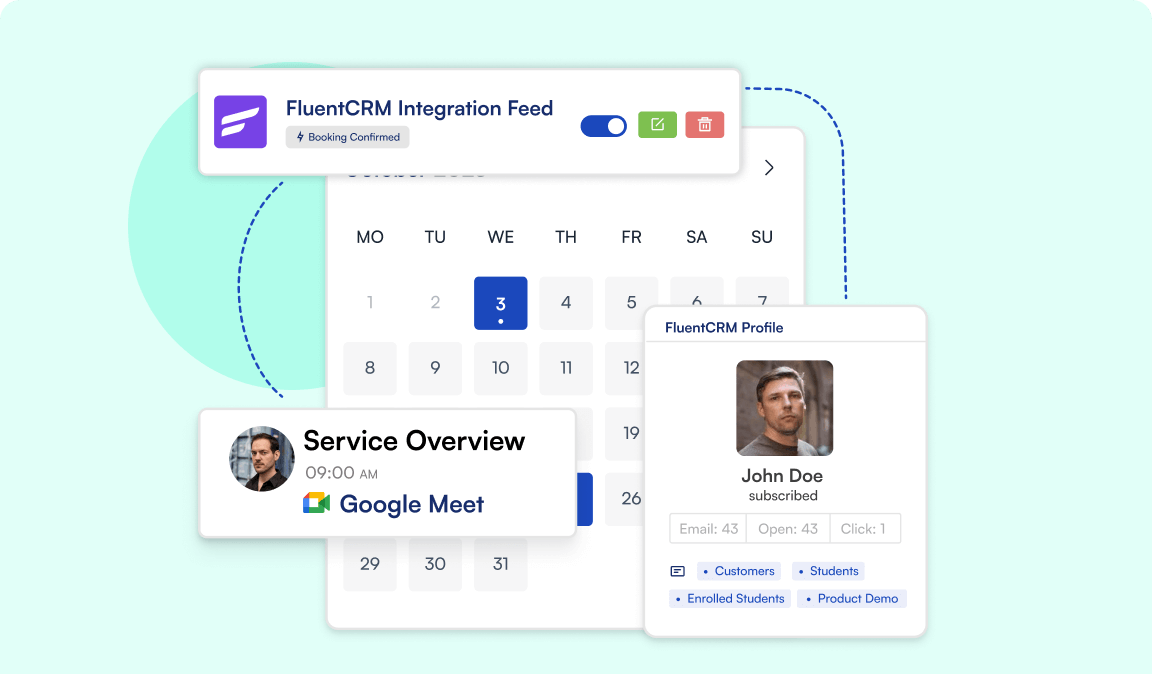Integrations - FluentBooking