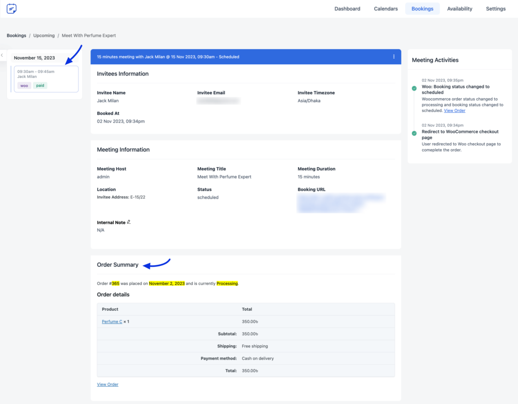 WooCommerce Integration with FluentBooking - FluentBooking