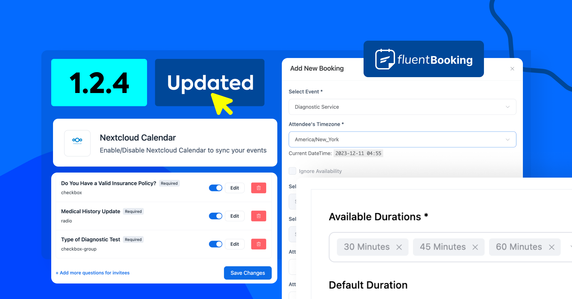 FluentBooking 1-2-4