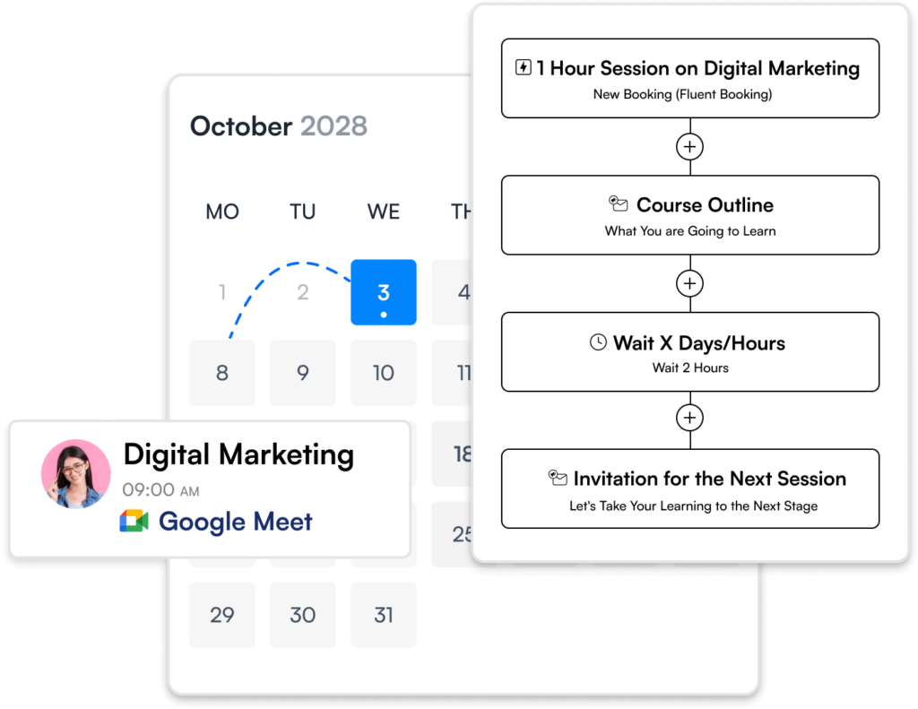 class scheduling workflow