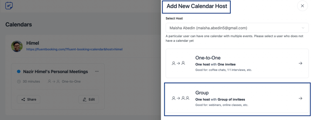 How to Create a Group Availability Calendar with FluentBooking?