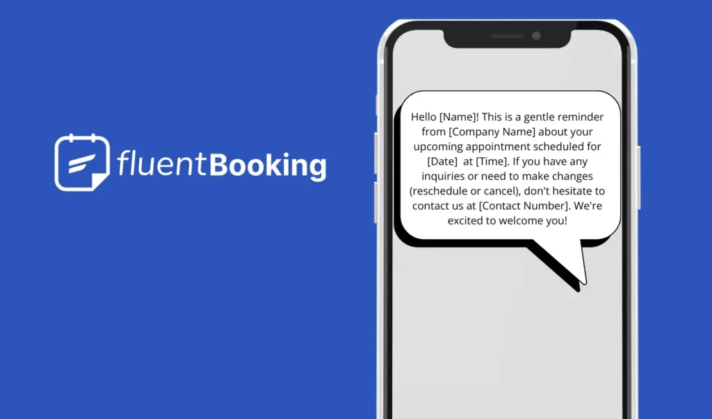 Appointment Reminder Text Template