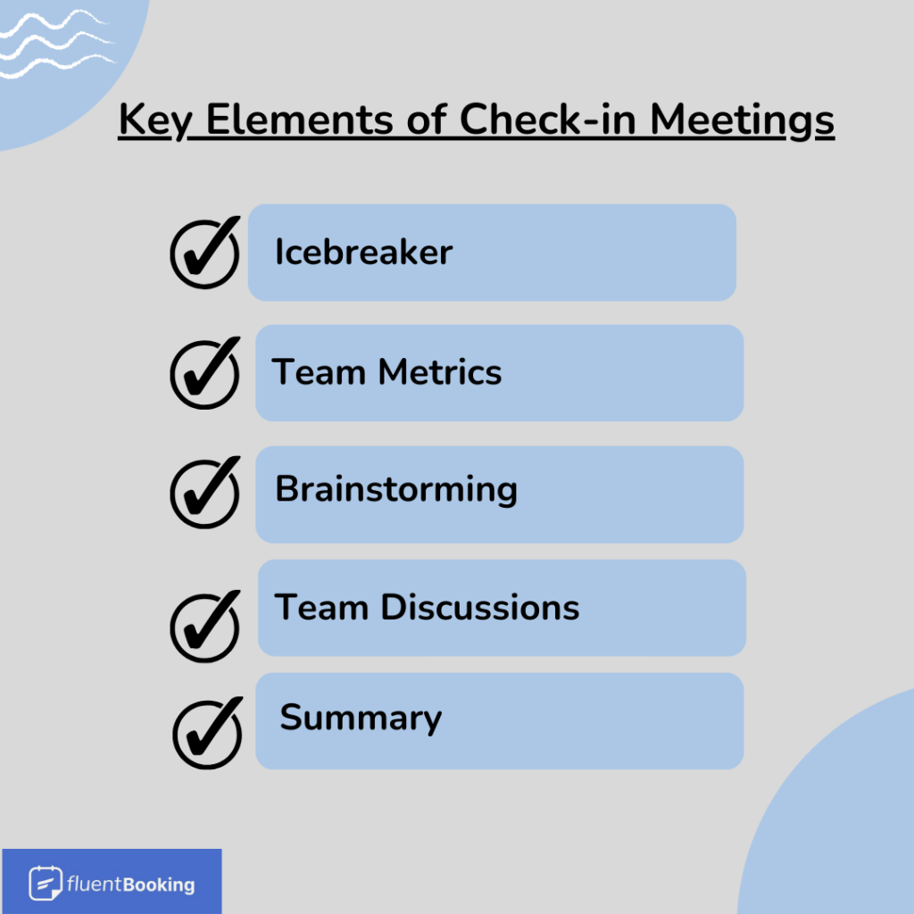 Elements of Check-in Meetings