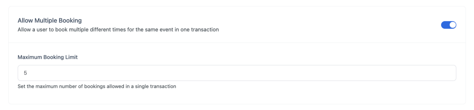 Set Booking Advanced Settings Fluentbooking