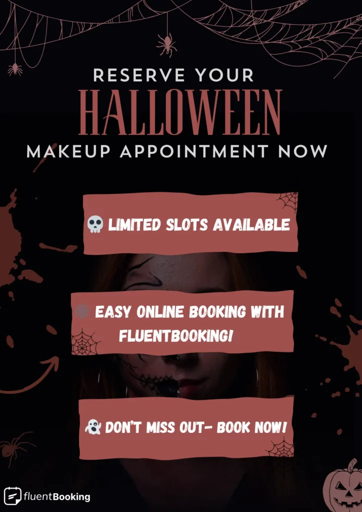 spooky themed marketing campaigns for halloween makeup artists