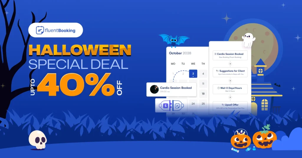 FluentBooking halloween FT Image