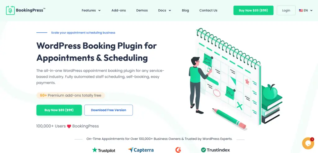 bookingpress appointment booking plugin for WordPress