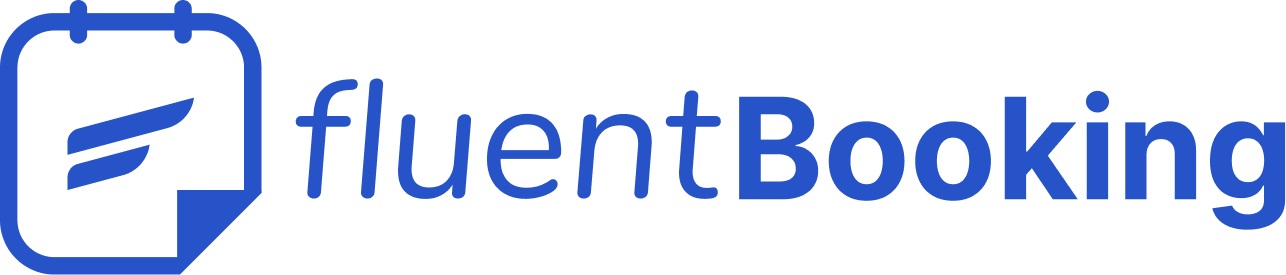 fluentbooking logo blue