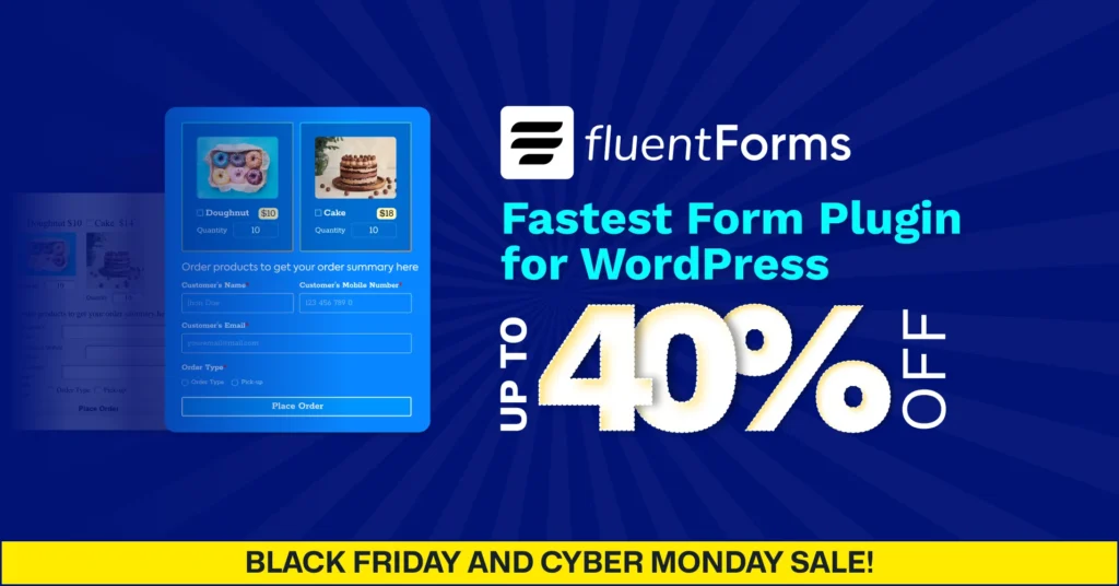 fluent forms bfcm deal 2025