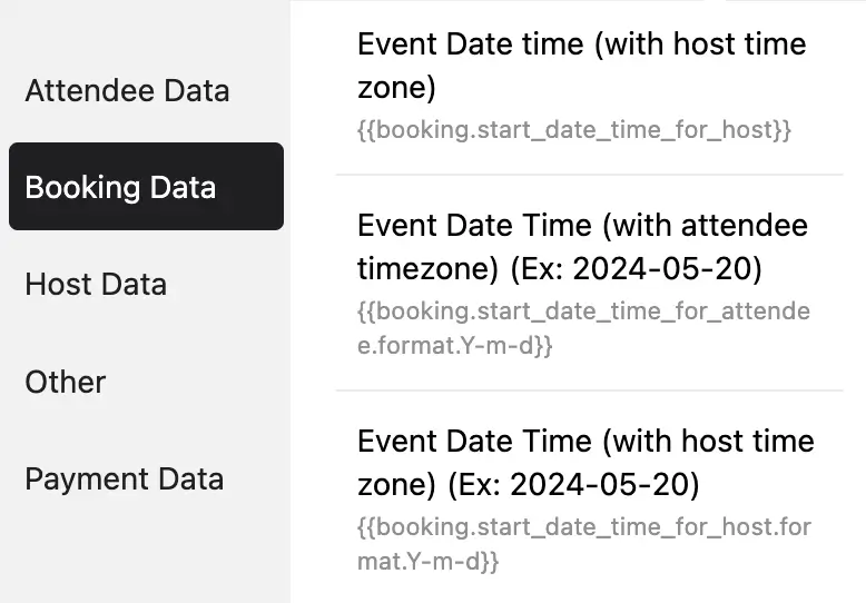 fluentbooking 1.6.0 - Custom Date-Time Format