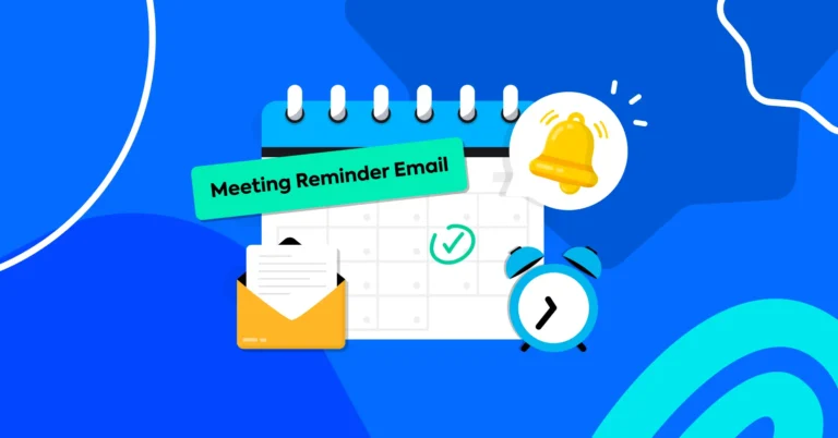 how to write a meeting reminder email