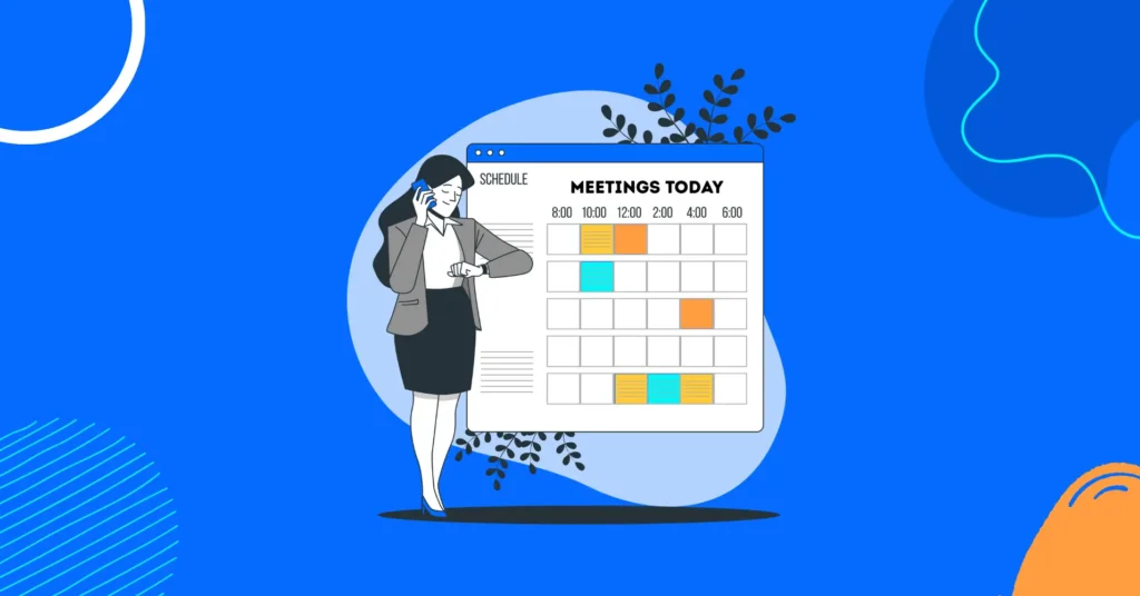 How to schedule group meetings