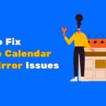 Google Calendar Sync Error