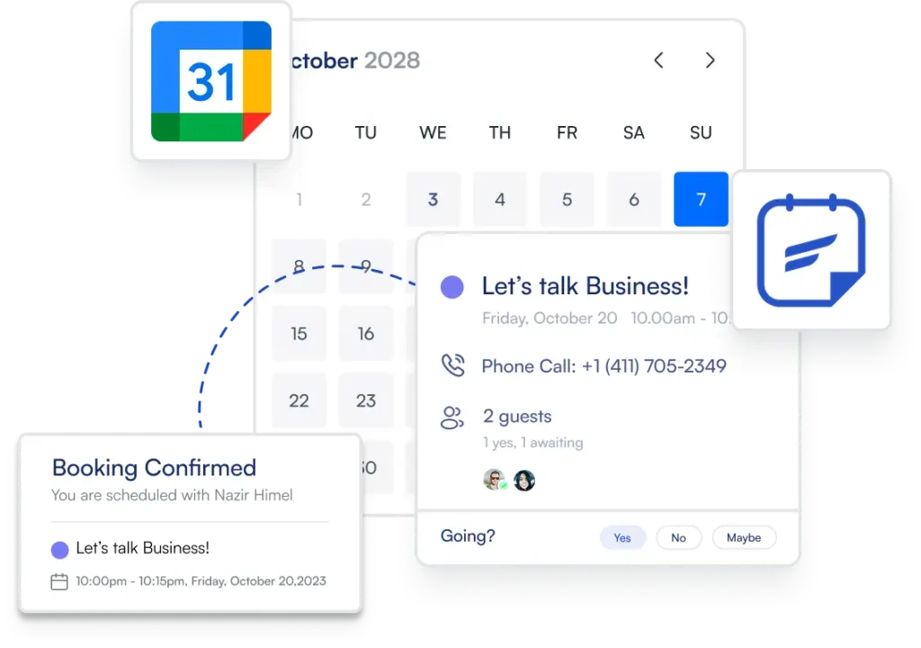 google calendar integration with FluentBooking