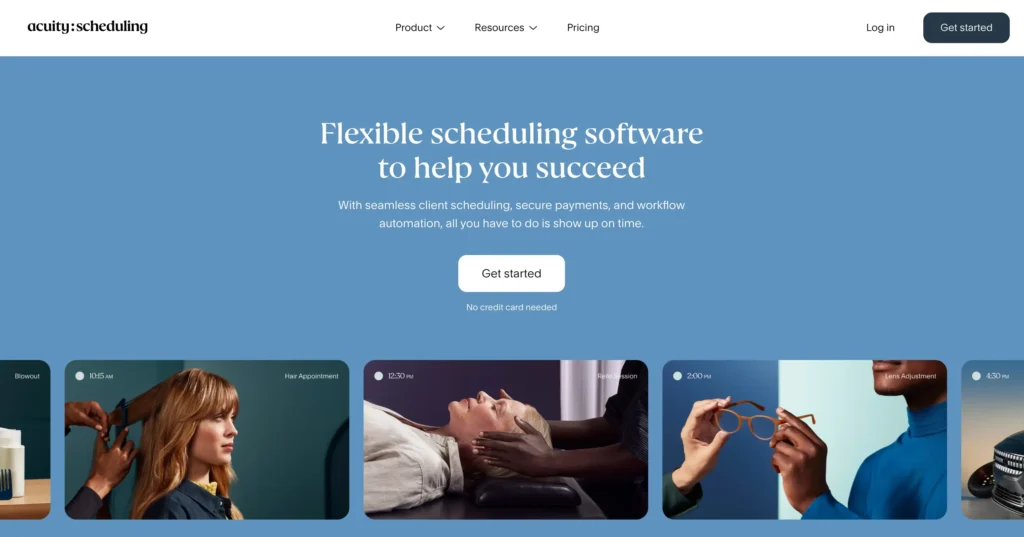 bookly alternative - acuity scheduling