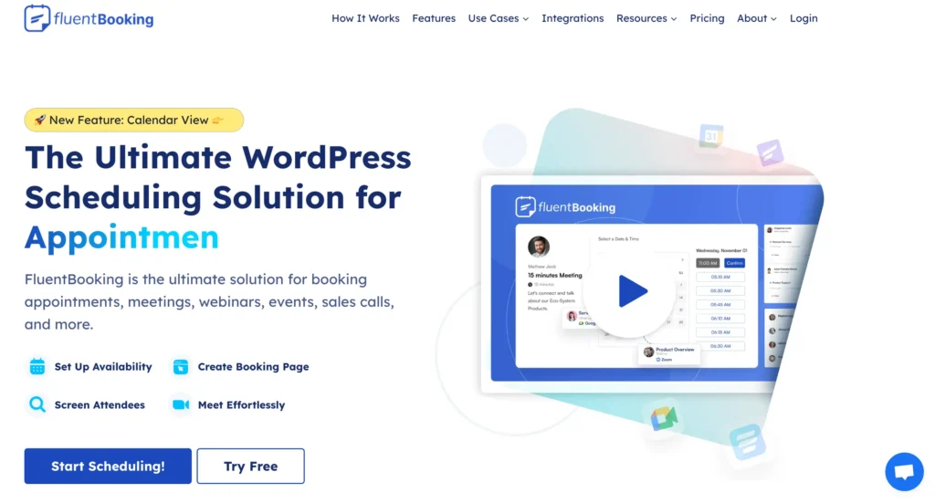alternative to bookly - fluentbooking