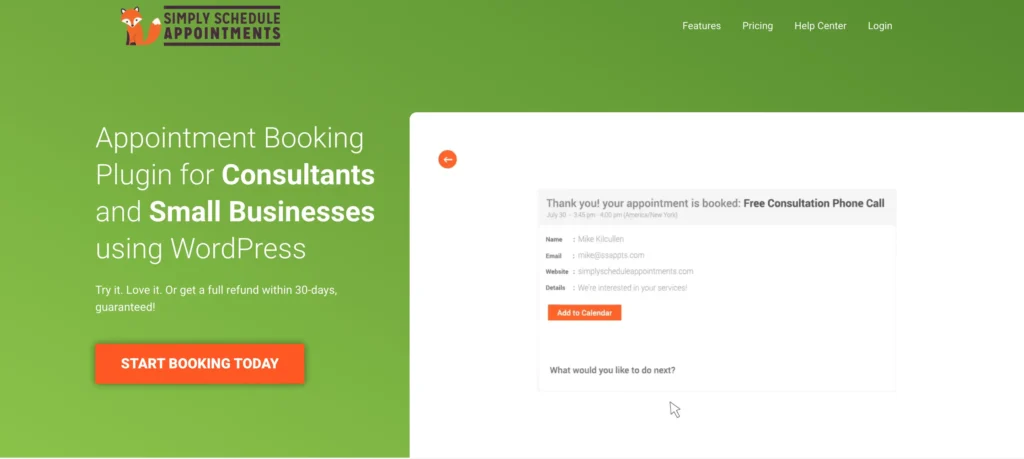 bookly alternative- simply schedule