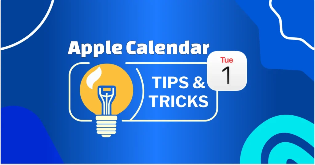 apple calendar tips
