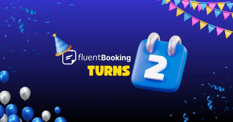 fluentbooking turns two