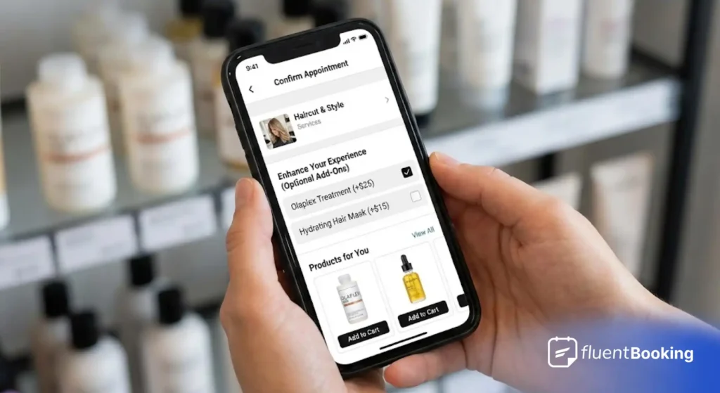 Upsell Products and Add-On Services During Booking