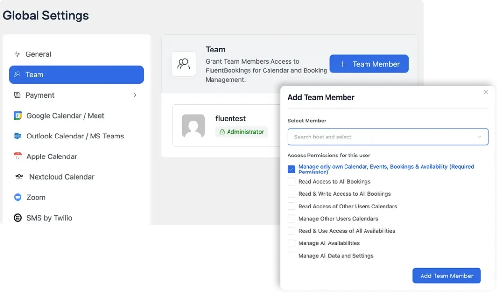 Add multiple team members