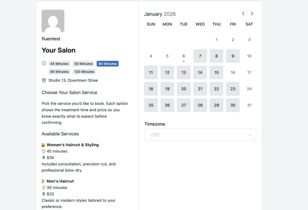 Show Your Services Clearly