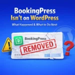 bookingpress isn't available on wordpress