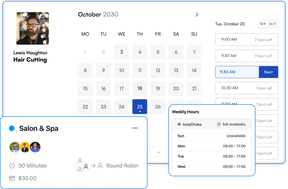 Automatically Update Stylist Availability