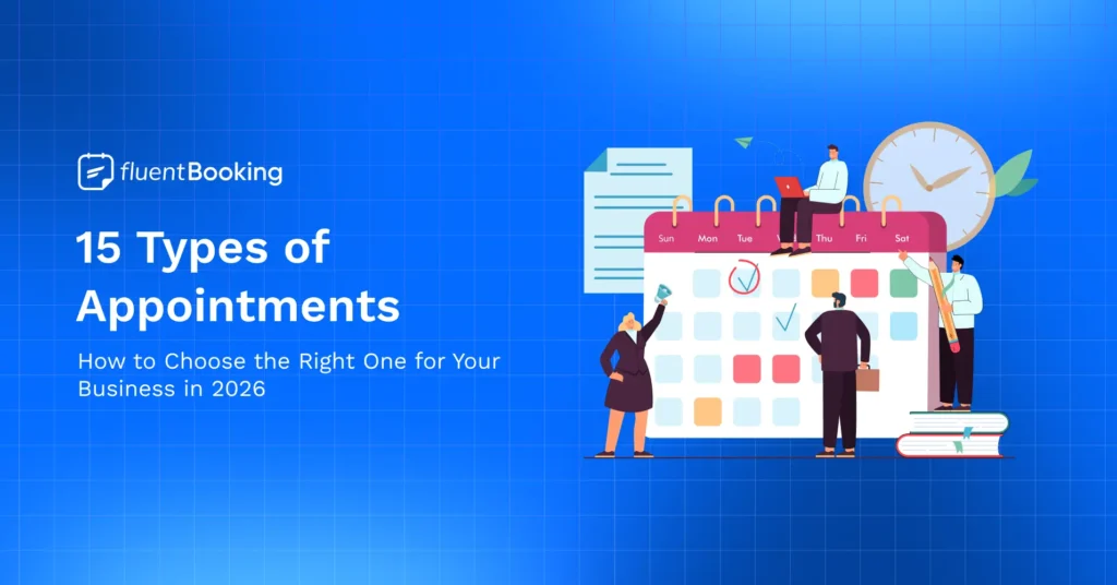 Types of appointments