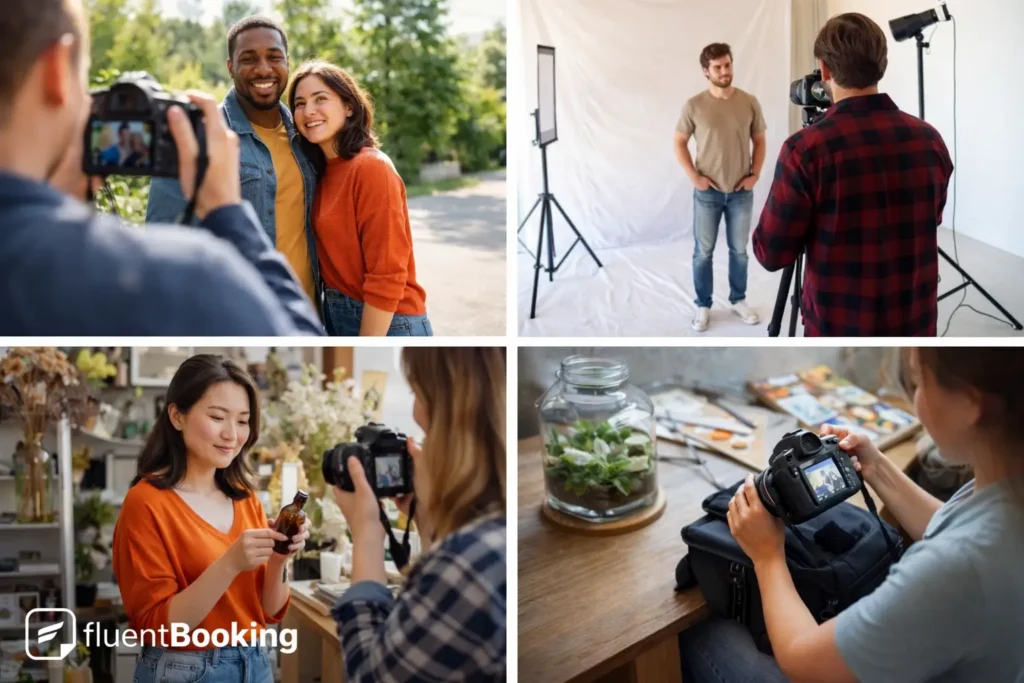 build your portfolio for your photography business 