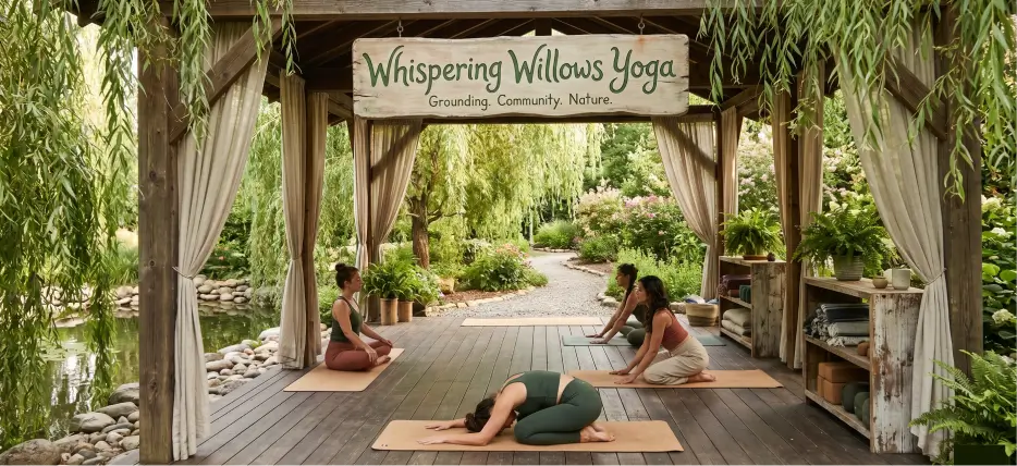 Nature & Earthy Yoga Studio Name