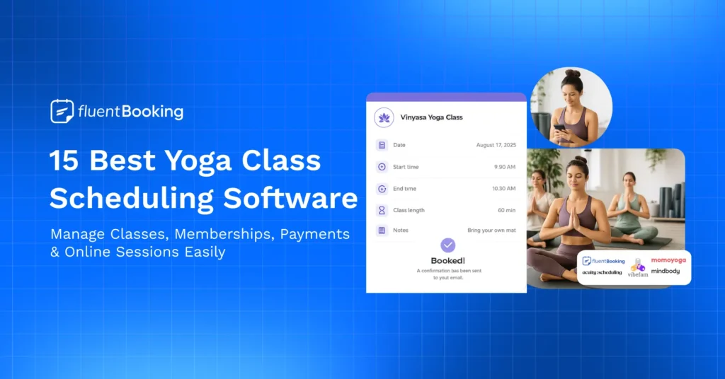 Yoga Class Scheduling Software