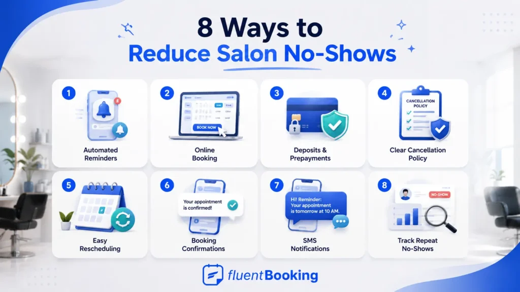 proven ways to reduce salon no shows 