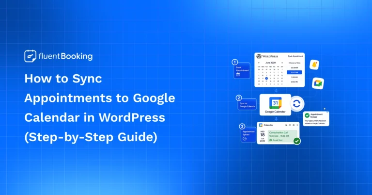 sync google calendar integration in wordpress