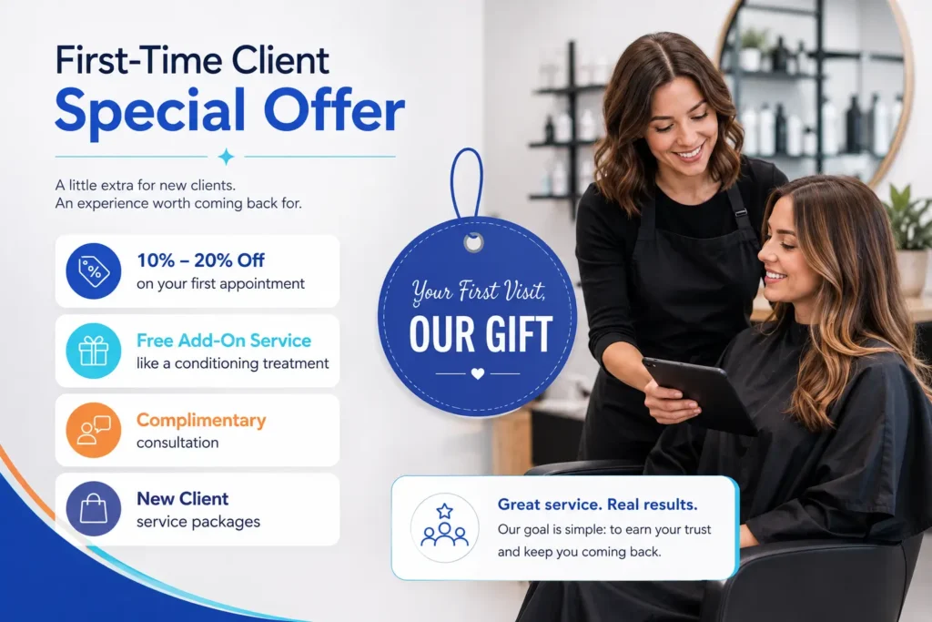 Offer a First-Time Client Discount