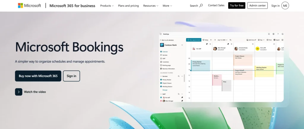 Acuity Scheduling Alternative Microsoft Bookings