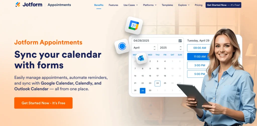 Acuity Scheduling Alternative Jotform Appointment Scheduler