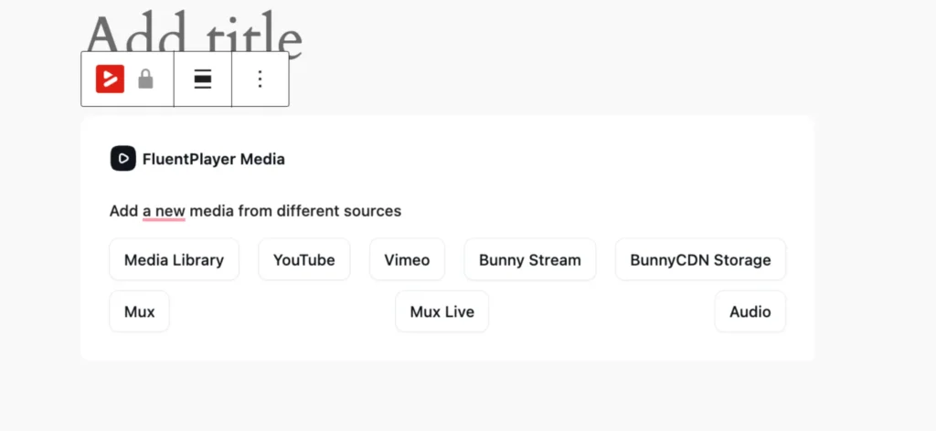 Flexible Playback Experience