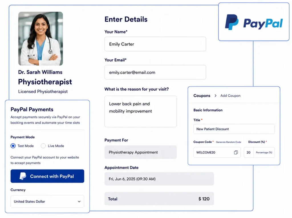 accept secure online payments from patients