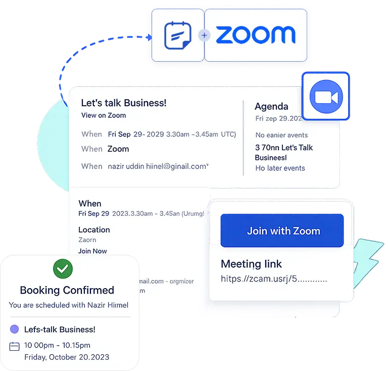 fluentbooking with zoom integration