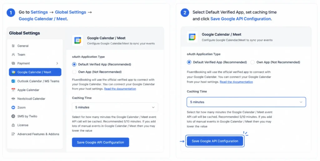 google calendar sync