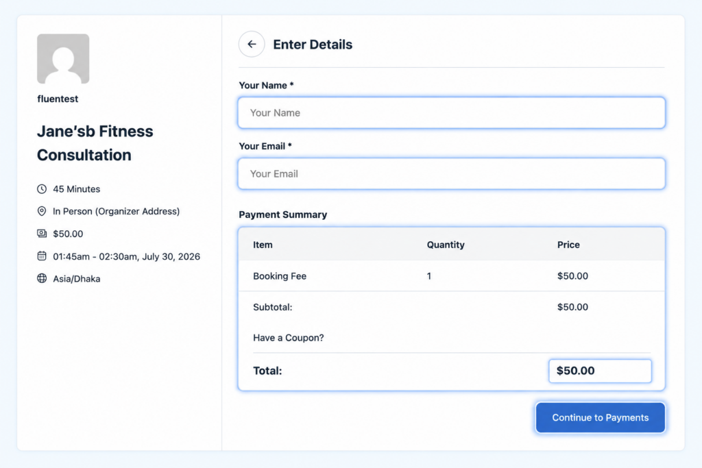 payment summery