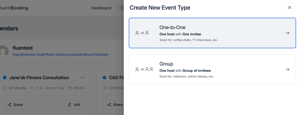 Create a New Group Meeting
