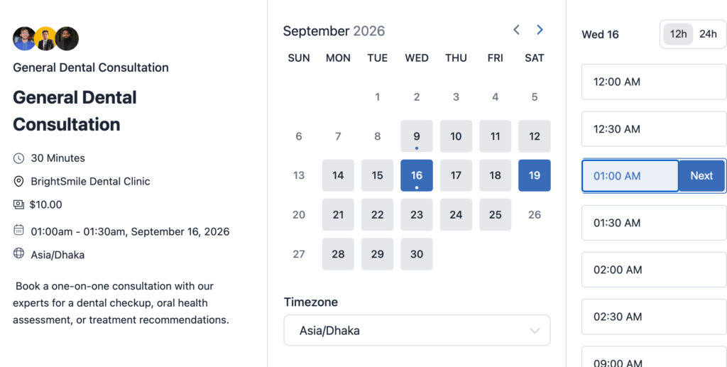 Make Appointment Scheduling Simple