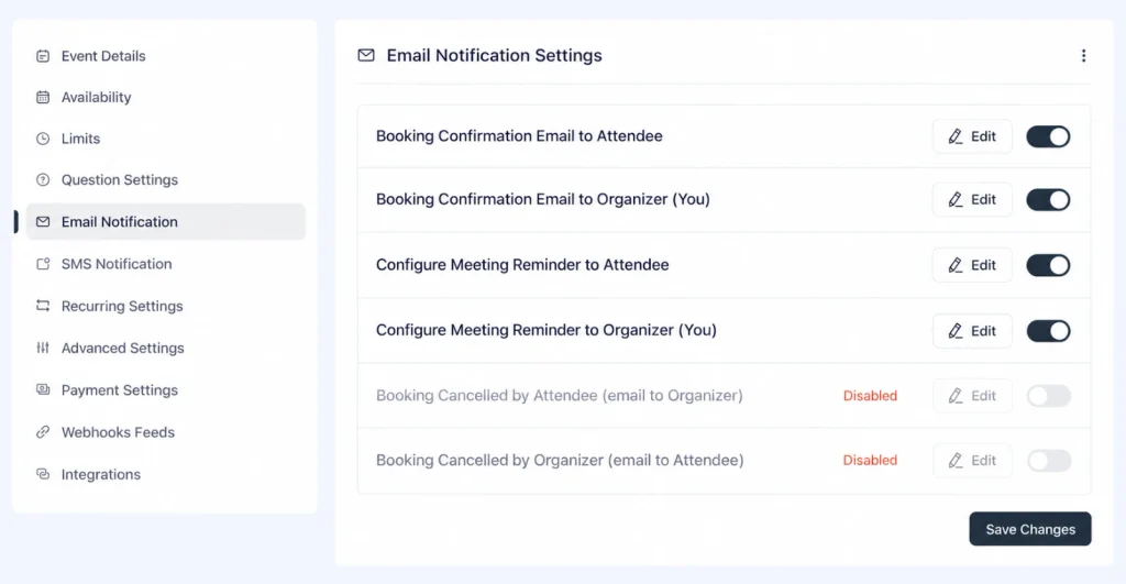 automated notification reminder